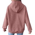 thumbnail image 5 of Utoimkio Women's Solid Color Hoodies Oversized Sweatshirts Pullover Fleece Sweaters Long Sleeve Winter Fall Outfits, 5 of 8