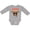 AC-Heather Grey, variant on Inktastic Australian Shepherd Dog Gift Boys or Girls Long Sleeve Baby Bodysuit