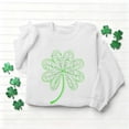 thumbnail image 2 of TaTaai Women Casual No Hood St Patrick's Day Printed Sweatshirt Crew Neck Long Sleeve Top Ladies Daily Commute Festival Wear Soft Warm Comfortable Stylish Pullover Top Gift, 2 of 6