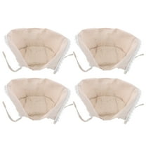 HEANUJJ Decorative Picnic Basket Liner Multi-Color Boho Fabric for Home Storage 4Pcs