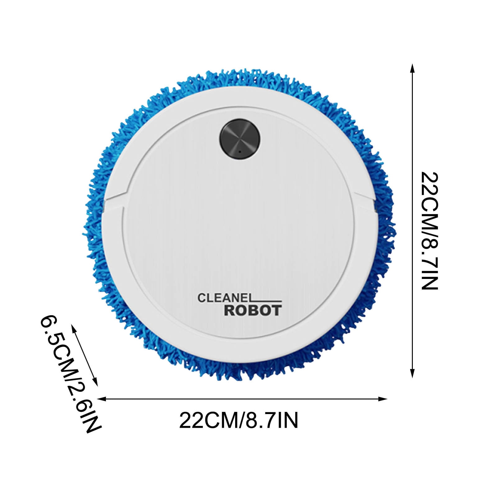 Byujiro Automatic Quiet Robot Vacuum Cleaner Wet & Dry Dual-Use Compact Vacuum Cleaner Home Appliances