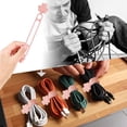 thumbnail image 1 of Data Organizer 2026 Upgraded Version Silicone Ties Reusable Management Organizer Purpose Elastic Rope Organizer For Fixing And Bundling Wires, 1 of 5