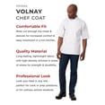 thumbnail image 2 of Chaqueta de Chef Volnay para Hombre, Blanca, XX-Large, 2 of 3