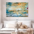 thumbnail image 2 of Elephant Stock Abstract Strokes Wall Art - Horizontal Canvas Wall Art - Living Room Wall Decor - Abstract Canvas - Blue And Teal Decor - 51" x 34", 2 of 8