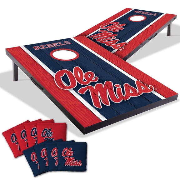 Mississippi Rebels 2x3 MDF Cornhole Game Set