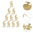 thumbnail image 4 of COMPUKAS 20-Piece Golden Leaf Garland Decoration for Christmas Holiday Party and Gathering, 4 of 8
