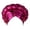 Hot Pink, variant on Hats Fashion Women Beading Braid Muslim Ruffle Cancer Wrap Cap Sleep Caps Satin Lined Hair Bonnets Hat
