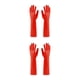thumbnail image 2 of Guantes de goma Billuyoard utensilio de cocina impermeable sin fugas Rojo S 2piezas, 2 of 6