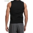 thumbnail image 6 of BadPiggies Men's Body Shaper Tank Top Compression Slim Shirt Weight Loss Shapewear Workout Sweat Sauna Vest (L), 6 of 7
