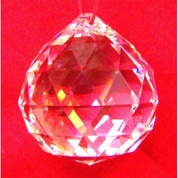 Clear Hanging Crystal Balls