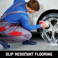 thumbnail image 6 of TUFFIOM 7.5 x 17 FT Garage Floor Mat, Thickened Diamond Plate PVC Garage Flooring Roll for Under Car Parking Protect, Floor Mats for Garage, RV Trailer Flooring, Water/Stain Resistant, 6 of 7