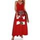 thumbnail image 1 of Feliz día de San Jorge Vestido sin mangas con la bandera de Inglaterra y rosas Vestidos de verano para mujer 2024, 1 of 7