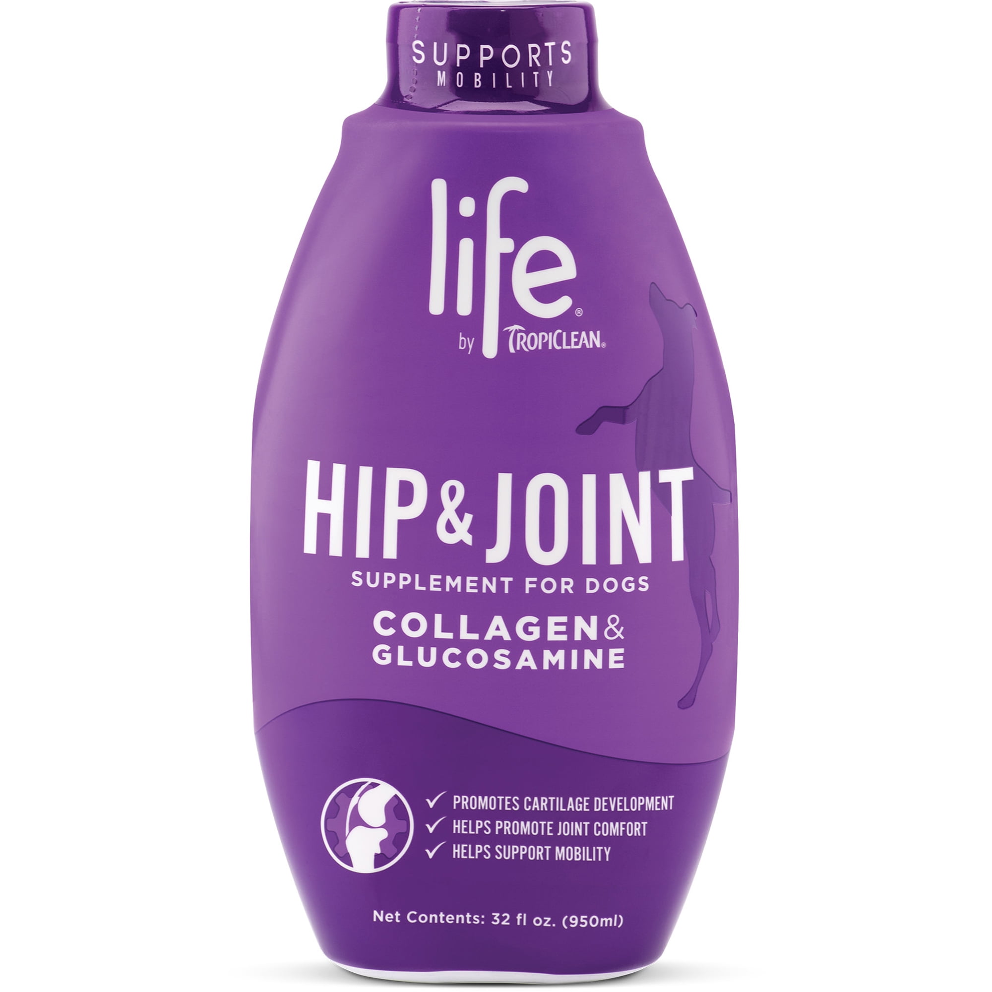 Life by TropiClean Hip & Joint Supplement for Dogs Supplement, 32 oz