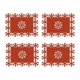 thumbnail image 1 of Alfombrillas de nieve antideslizantes, posavasos, manteles de tela lavables resistentes al calor para Navidad BLESIY manteles individuales, 1 of 8