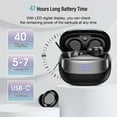 thumbnail image 4 of Sleep Earbuds, Noise Cancelling Wireless Ear buds for Side Sleepers, Bluetooth 5.4 in Ear Light-Weight Mini Headphones, 47H Playtime Clear Calls Earphones for Sleeping, Exercise, Working, Hiking, 4 of 9
