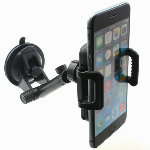Dash Car Mount for BLU S91/Pro - Windshield Holder Telescopic Cradle Swivel