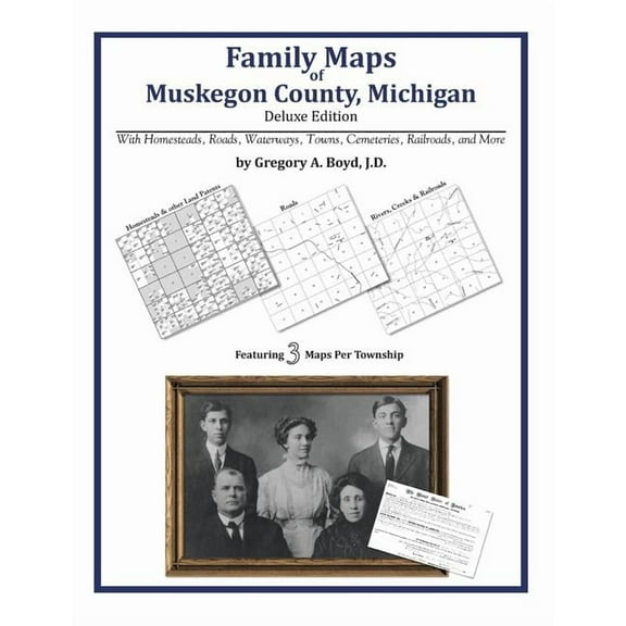 Family Maps of Muskegon County, Michigan