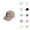 Coffee, variant on Kids Lightweight Baseball Cap Macaron Color Letter M Embroidery Adjustable Sun Hat for Boys Girls Age 2-8 Breathable Cotton UV Protection Outdoor Sports Cap for Daily Wear