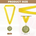 thumbnail image 2 of Uxcell Award Medal, Place Winner Medal with Yellow Neck Ribbon Prize Medal Gold, 2 of 7