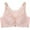 #1_Pink, variant on Womens Floral Secret Comfort Rose Bra,Rose Bra Floral Secrets Brassiere With Back Support Push Up Umderwear Plus Size Bralettes Lace Butterfly Daily Bras