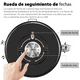 thumbnail image 4 of Lata De Café Sellada Recipiente Grande Lata Hermética De Acero Inoxidable, Negro, 4 of 5