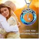 thumbnail image 1 of Hija te amo hasta que se acabe el infinito Crystal Infinity Collar Pendientes Feliz Sencillez, 1 of 2