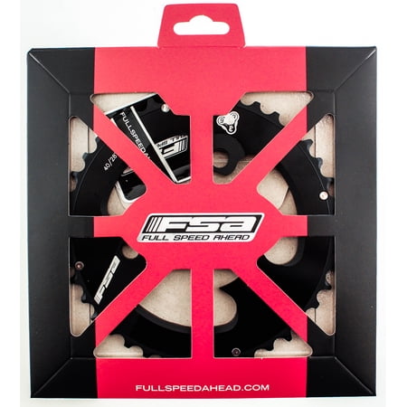 FSA AFTERBURNER 386 PRO Mtb Chainring M10 40t 86 BCD 3 Bolt Alloy Bike Black NEW