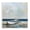 Nautical Seaside Tranquility, variant on Stupell Industries Coastal Boat & Oar on Shore Black Floating Frame Canvas Art, 18 x 18, by Sally Swatland