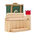 thumbnail image 1 of ApudArmis Kubb Viking Chess Outdoor Clash Toss Yard Game con estuche de transporte - Juego de juegos de goma de madera para patio trasero para adolescentes, adultos y familia, 1 of 5