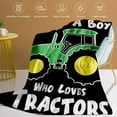 thumbnail image 4 of Gresahom WEALLIN Just A Boy Who Loves Tractors, Tractor Blanket for Toddler Boys, Soft Blanket for Children's Day Gift, Birthday Gift 1 2 3 4 5 Year Old Toddler Boys Kid Child(50"x60"), 4 of 7