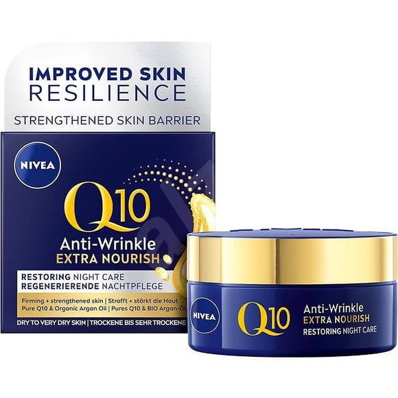 Nivea Q10 Power Anti Wrinkle + Extra Nourishing Night Cream 50 ml
