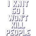 thumbnail image 2 of CafePress - I Knit So I Wont Kill People Mugs - 11 oz Ceramic Mug - Novelty Coffee Tea Cup, 2 of 4