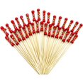 thumbnail image 1 of Palillos de cóctel CHEPIHG 4.7 cm 100 unidades cuentas rojas con cuerda, 1 of 1