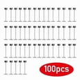 thumbnail image 1 of 100Pcs Reusable Tile Leveling System Anti-Lippage Positioning T-Lock New H9M6, 1 of 9