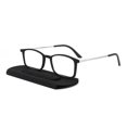 thumbnail image 5 of Gafas de lectura ultraligeras para personas de mediana edad y mayores, gafas anti-luz azul de alta definición, soporte portátil para teléfono móvil (rojo -1.5) -2.5, rojo, 5 of 5