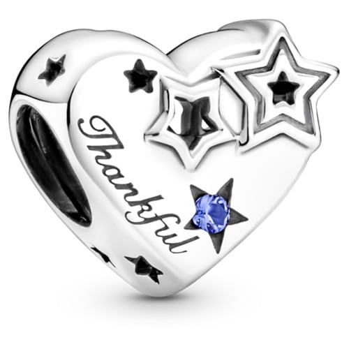 Pandora Thankful Heart & Stars Charm