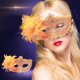 thumbnail image 2 of Cubierta de la cara de Cosplay Bellamente Personalidad Acogedora Elegancia Cómoda Portátil Creativo Adornado Rhinestones Máscara veneciana de encaje de media cara para regalo, 2 of 5
