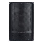 Sound Town 2-Pack 12 1200W 2-Way كامل النطاق Passive DJ PA Pro Audio Speaker مع برنامج تشغيل الضغط للصوت الحي ، كاريوكي ، بار ، الكنيسة ( METIS-112-PAIR )