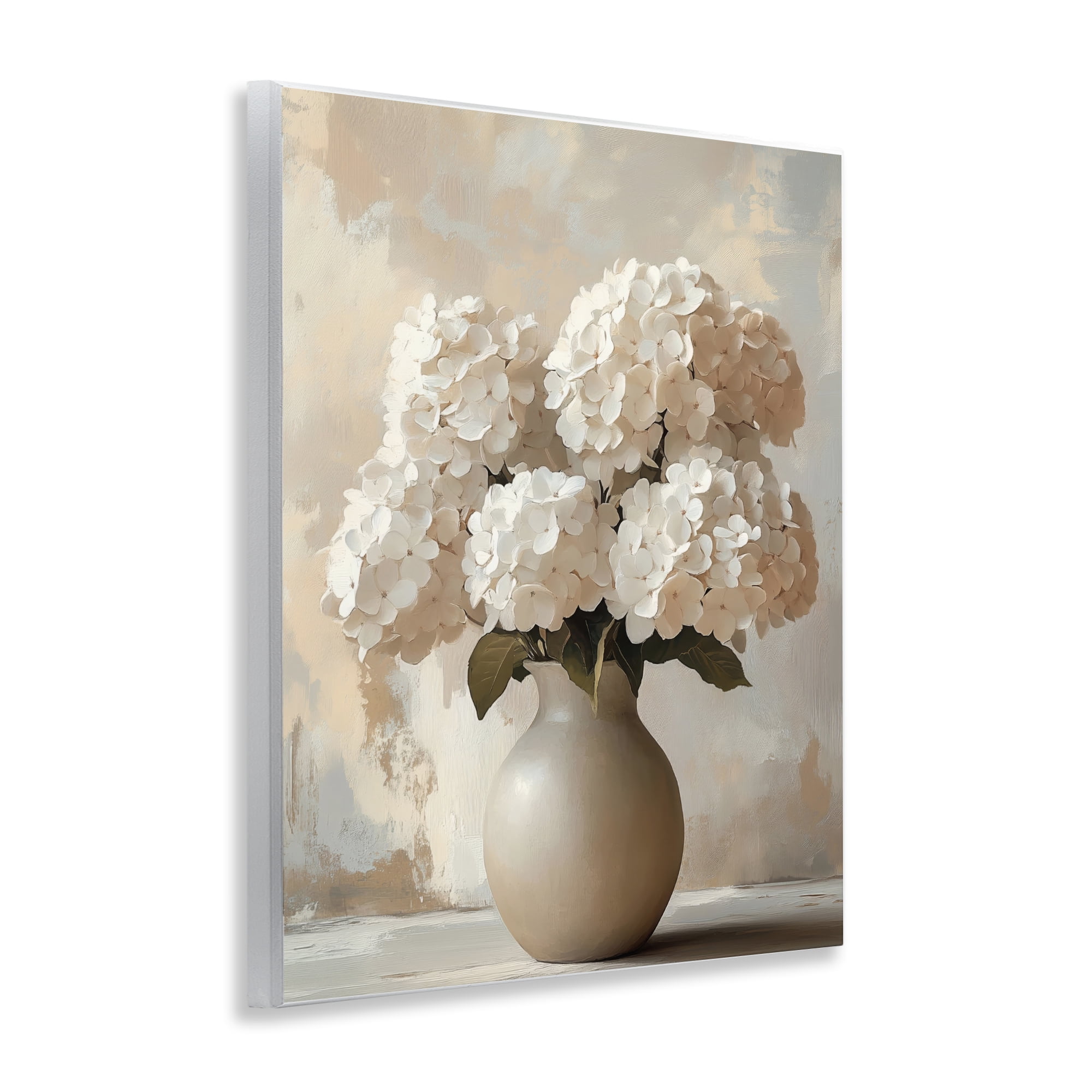 Stupell Industries Vase of Hydrangeas in Bloom Wall Plaque Art, design by LSR Design Studio