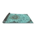 thumbnail image 2 of Ahgly Company Indoor Rectangle Persian Light Blue Traditional Area Rugs, 2' x 4', 2 of 4