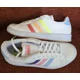 thumbnail image 1 of [Men's Size 8.5] Adidas Grand Court Sneakers White Multi-Color Shoes GY9400, 1 of 5