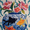 Mosaic Vase With Fish Flowers, variant on UXIEQU Mediterranean Village Landscape Canvas Wall Art Print 15.75x11.81 Inches