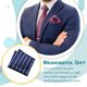 thumbnail image 5 of Sonducket Pañuelo masculino, toalla de mano hecha a mano flexible, traje de fiesta de boda de negocios, patrón bordado, bolsillo cuadrado para Accesorios de disfraces estilo 2, 5 of 6