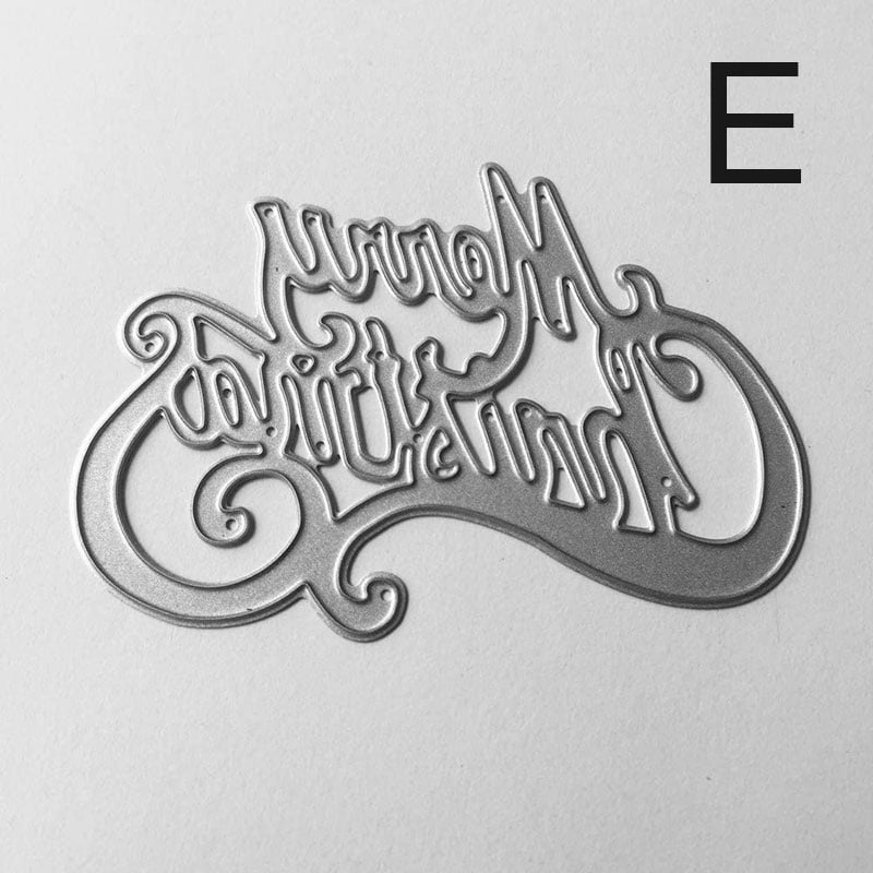 Cutting Dies Exquisite Gift Paper Card Making Metal Die Cut Stencil