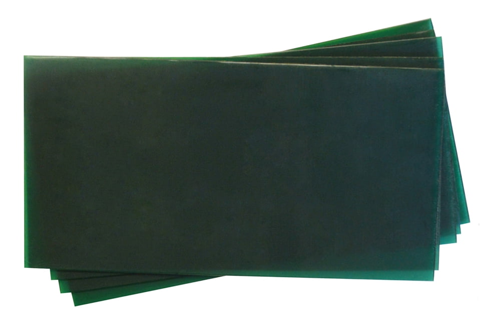 Ferris 3" x 6" Firm Green Flexible Wax Sheets 16 Gauge Jewelry Making