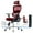 Burgundy Red, variant on Oline ErgoPro Ergonomic Office Chair - Rolling Desk Chair with 4D Adjustable Armrest, 3D Lumbar Support and Blade Wheels - Mesh Computer Chair, Gaming Chairs, Executive Swivel Chair (White)