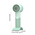thumbnail image 4 of Desk Fan VibHome Handheld Fans Handheld Turbo Fan USB Rechargeable Silent Student Dormitory Office Portable Wind Turbine Fan, 4 of 7