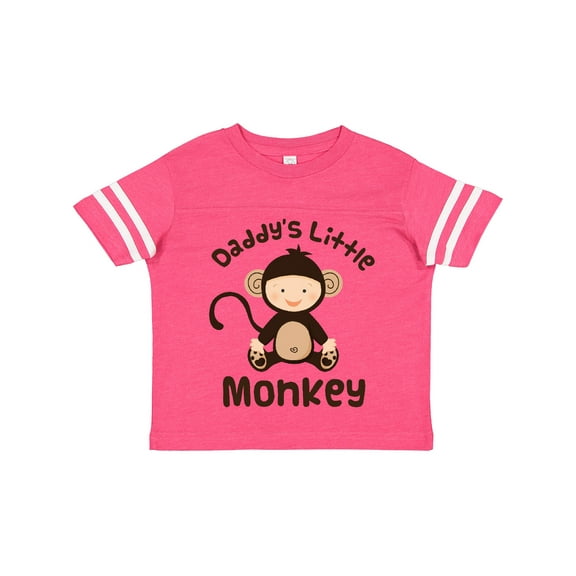 Inktastic Daddys Little Monkey Boys or Girls Toddler T-Shirt