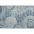 thumbnail image 2 of Addison Rugs Mayfield Premium Machine Washable Transitional Geometric Blue Rectangle Rug, 1'8" x 2'6", 2 of 6