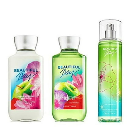 Bath Body Works Beautiful Day Gift Set All New Daily Trio Full Sizes
